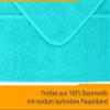 npluseins Protective Cover for Garden Lounger or Chair, Terry, 60 x 130 cm, Turquoise view 4