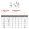 EIFINE M2 M3 M4 M5 M6 M8 M10 M12 M16 Black Hex Flange Nuts (Color: 5 pcs, Size: M2) view 2