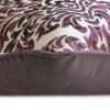 The HomeCentric Wine Damask Velvet Pillow Cover, Purple, 65 x 65 cm view 2