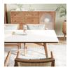 PU/PVC Tablecloth and Desk Mat, Waterproof, White, 40 x 120 cm view 1