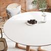 PU/PVC Tablecloth and Desk Mat, Waterproof, White, 40 x 120 cm view 4