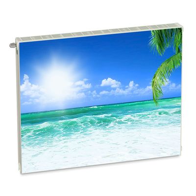 Magnetic Radiator Cover Blue Sea 80 x 60 cm