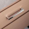 Stahlia 10-Pack Stainless Steel Cabinet Handles, Polished Chrome, 64 mm Hole Spacing, 15 x 15 mm Profile view 4