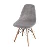 FANSU Luxury Velvet Stretch Chair Covers, 2-Pack, Light Gray view 1