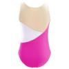 Alvivi Girls' Ballet Leotard Glitter Gymnastics Leotard Sleeveless Rose Red 158-164 view 2