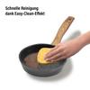 STONELINE Back to Nature Frying Pan, 14 cm, Nonstick Coating with Real Stone Particles, All Stovetops Including Induction, Fat-Free Frying view 4