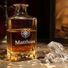 polar-effekt 5-Piece Personalized Whisky Set with Compass Engraving view 2