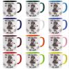 OM3 Voodoo Doll Mug "I'm Thinking of You" Love, Black Humor II, Bordeaux, 11 oz view 4
