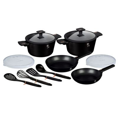 Berlinger Haus Monaco 12-Piece Titanium Cookware Set BH7097