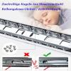 Soft-Close Drawer Slides, 25.4 × 152.4 cm, Ball-Bearing Full Extension, 120 kg, 650 mm view 4