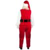 Deluxe Santa Claus Costume, Red, Size M view 4