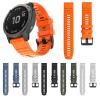 DAIKMZ 22/26 mm QuickFit Silicone Band for Garmin Fenix 7/7S/7X, 6/6X, 5S/5X Plus, 935, 945 and 3HR, Army Green, 26 mm for Fenix 6X/6X Pro view 3