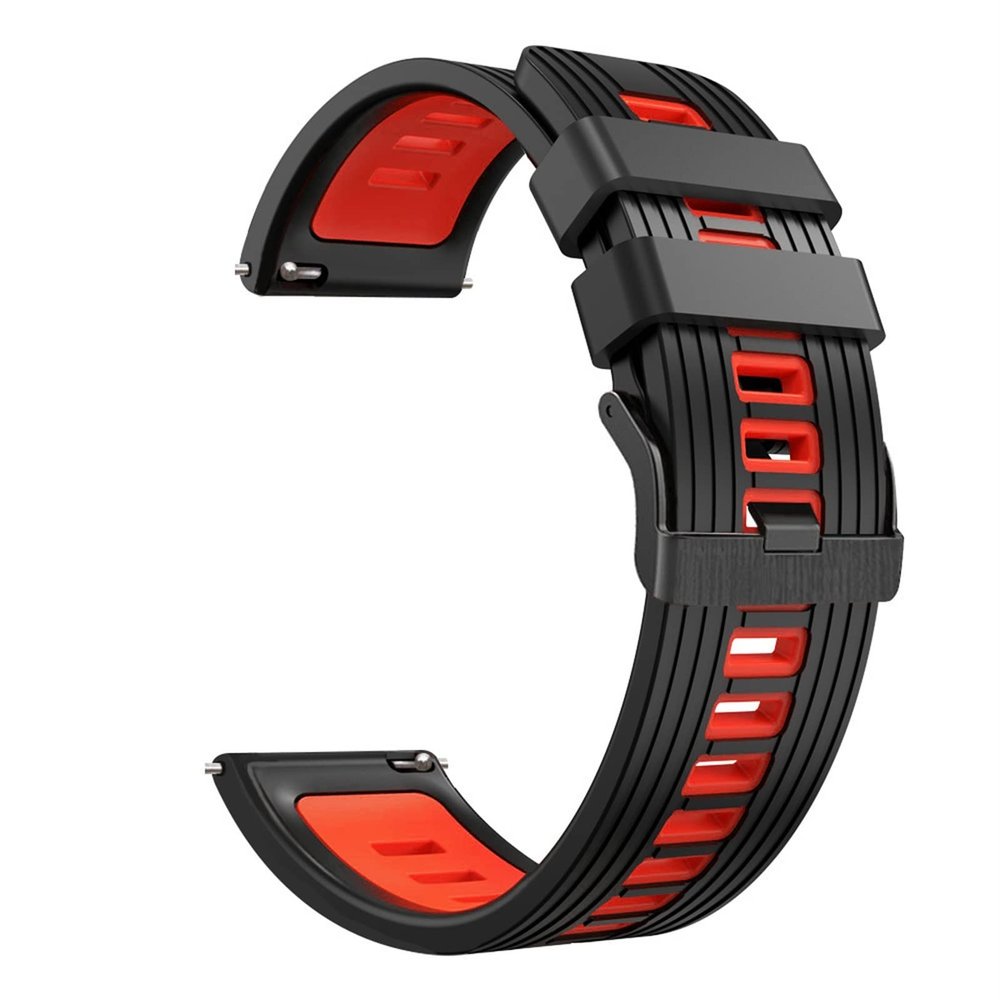 GANYUU 22 mm Silicone Replacement Band for Xiaomi Mi Watch/Mi Watch Color 2, Style D