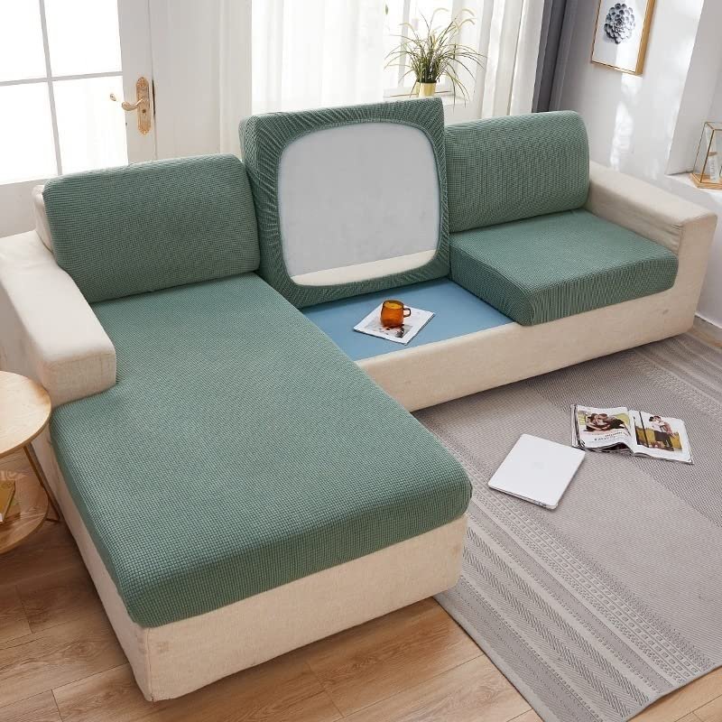 Stretch Sofa Seat Cushion Cover, 3-Seater X (135–165 cm), Color #15