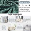 Stretch Sofa Seat Cushion Cover, 3-Seater X (135–165 cm), Color #15 view 4