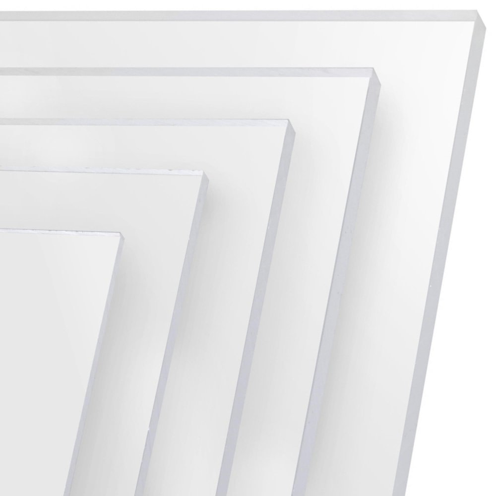FRAMO 4 mm Clear Acrylic Sheet, 76 x 123 cm, Cut to Size
