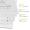 FRAMO 4 mm Acrylic Sheet, 61 x 144 cm, Custom-Cut, UV-Resistant, Clear view 2