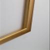 Orello Deluxe Solid Wood Poster Frame 42 x 58 cm, Antique Gold, White Background, Clear Acrylic Glazing view 2