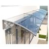 SHUGUANGGUDE Transparent Curved Door Awning, 80 x 300 cm view 1