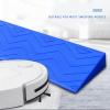 MFFIRE Plastic Interior Threshold and Curb Ramp, Non-Slip Curb Crossing Ramp for Robots, Wheelchairs and Bicycles, Blue, 100 x 7 x 1 cm view 3