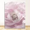 Pink Blossom Flower Wall Art, Modern Minimalist Canvas Print, Nordic Poster, 3-Piece, 40 x 60 cm, Unframed view 2