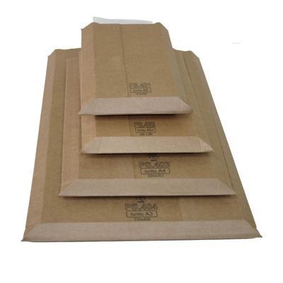Premium Micro-Corrugated Cardboard Mailers for DIN A6+/145 x 190 mm, up to 50 mm Filling Height (PS.4002) (300)