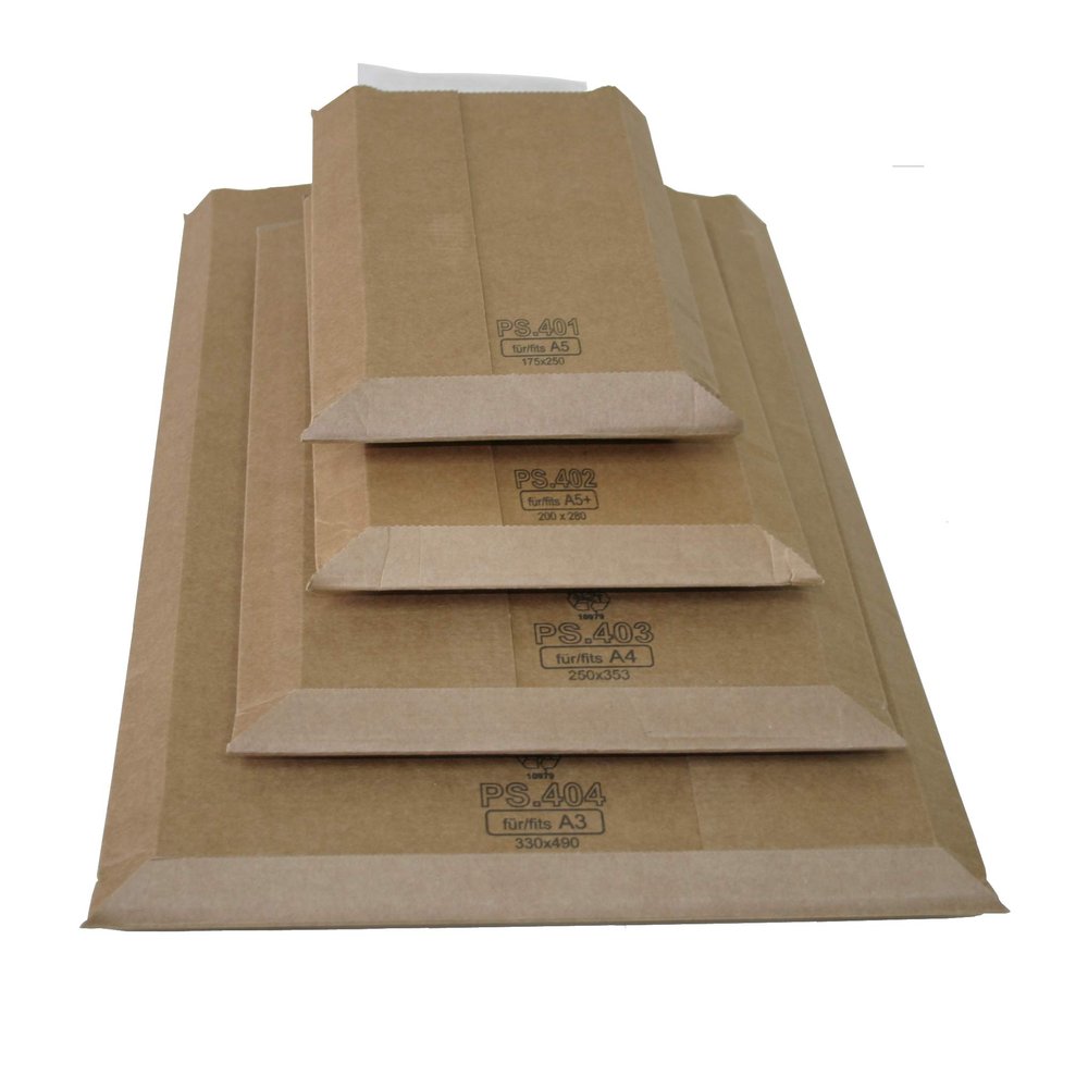 Premium Micro-Corrugated Cardboard Mailers for DIN A6+/145 x 190 mm, up to 50 mm Filling Height (PS.4002) (300)