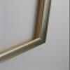 Orello Deluxe Solid Wood Picture Frame 35 x 35 cm, Silver Patina, White Backing, Clear Acrylic Glass view 2