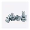 M5 M6 Galvanized External Hex Screws with Spring Washers, Flat Washers and Nuts, GB9074.17 YIJIAN (Color: 30 mm, Size: M5, 5 pcs) view 1
