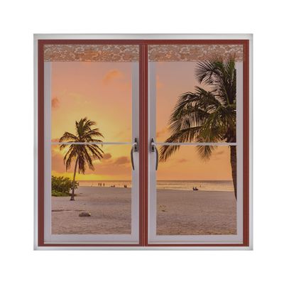 AXFZZRS Magnetic Fly Screen Window Curtain, Brown, 180 x 260 cm