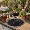 Round Fireproof Grill Mat, 60 cm, Washable and Reusable view 4