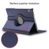 ebestStar Case for Lenovo Tab P11 Gen 2, Rotating PU Leather Cover, Dark Blue + Tempered Glass Screen Protector view 4