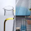 Blue Glass Pitcher with Lid and Handle, 1.65 L view 3