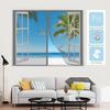 Magnetic Window Screen Curtain, Gray, 210 x 190 cm view 4