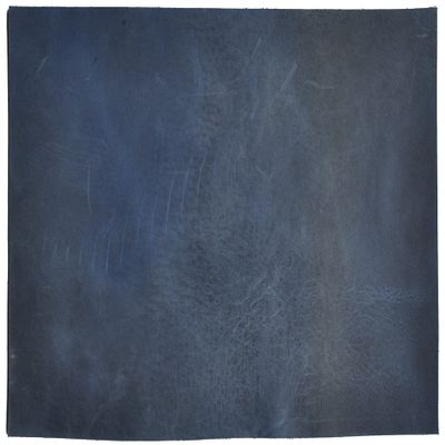 Crazy Horse Waxed Leather Sheets, Blue, A5 (5.8 x 8.3 in)