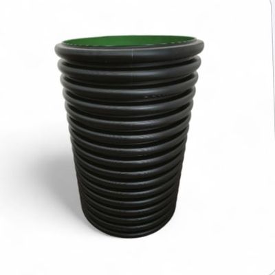 Corrugated Pipe DN600 SN4, OD 680 mm, ID 600 mm, Well, Sewer, Drainage and Pump Sump Pipe (DN600 / 1.5 m long)