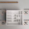ENGELLAND Cutlery Tray with 9 Compartments, Anthracite, 45 x 39 x 5 cm view 3