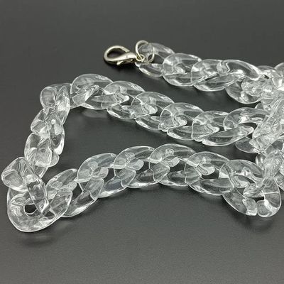 NATOU Acrylic Bag Chain, Detachable Colorful Resin Purse Strap