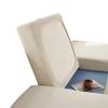 Stretch Sofa Seat Cushion Cover, L-Shaped, Velvet view 1