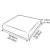 Stretch Sofa Seat Cushion Cover, L-Shaped, Velvet view 2