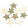 Self-Adhesive Wooden Stars, 3–50 cm, for Wall Decor and Crafts view 1
