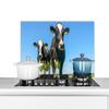 MuchoWow Kitchen Backsplash, Aluminum Poster, 90 × 45 cm, Cows on a Farm view 1
