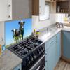 MuchoWow Kitchen Backsplash, Aluminum Poster, 90 × 45 cm, Cows on a Farm view 3