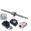 Coavoo SFU2510 600 mm C7 Ball Screw with Supports and Coupling Kit view 1