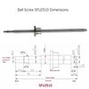 Coavoo SFU2510 600 mm C7 Ball Screw with Supports and Coupling Kit view 2
