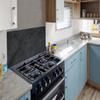 MuchoWow Kitchen Backsplash Aluminum Poster 80 x 40 cm, Gray Concrete view 4