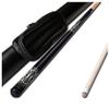 PIOKUHB 57" 1/2-Piece Pool Cue, 12.75 mm Tip, Explosive Tip, Easy Jump Cue for Adults and Children (Color A) view 1