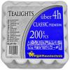 800 White Unscented Tealights, 4+ Hour Burn Time view 1