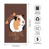 AOOEDM Crazy Guinea Pig Lady Hand Towel, 70 x 40 cm, Skin-Friendly, Absorbent Face Washcloth view 2