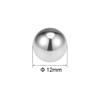 PATIKIL 5 Pcs 12 mm Precision Steel Balls, Metal Balls, G100 view 2